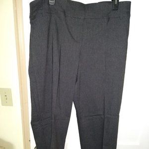 Addition Elle Black Slacks Trousers, Size 16 P - Brand new!